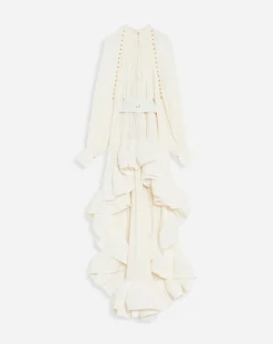 Sale Asymmetrical charmeuse dress Women Dresses