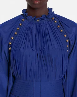 Outlet Asymmetrical charmeuse dress Women Dresses