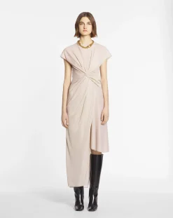 Clearance Asymmetrical dress in lurex Women Dresses