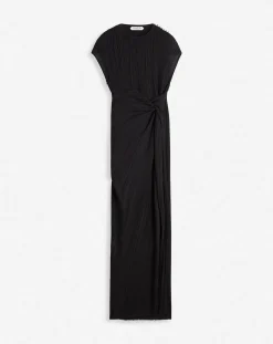 Best Asymmetrical pleated dress Women Dresses