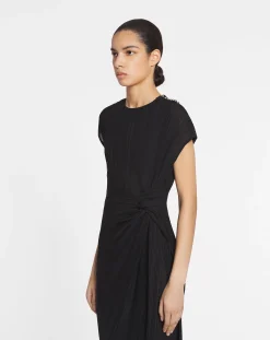 Best Asymmetrical pleated dress Women Dresses
