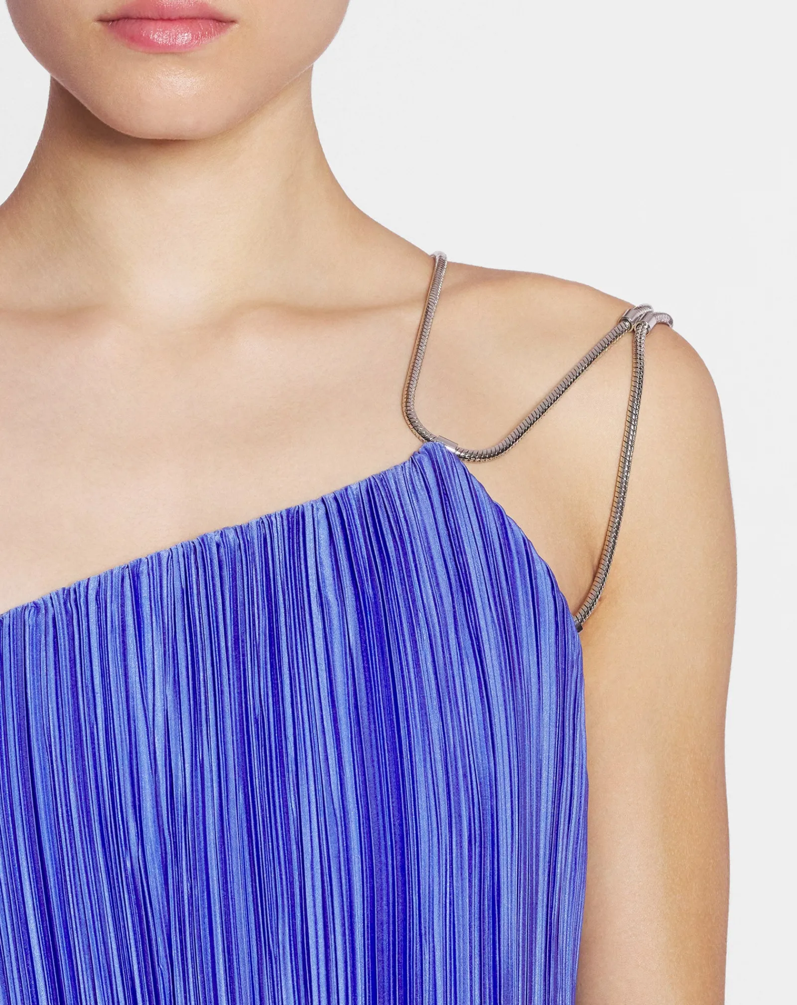 Online Asymmetrical pleated dress Women Dresses