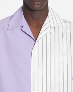 Sale Asymmetrical striped shirt Shirts