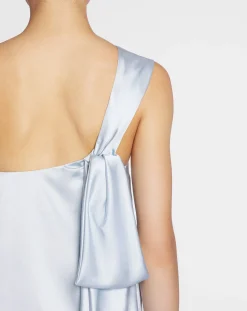 Outlet Asymmetrical top with ribbon detail Women Tops