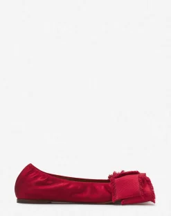 Hot Ballerina flat with a satin bow Women Ballerinas