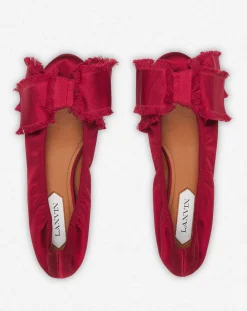 Hot Ballerina flat with a satin bow Women Ballerinas
