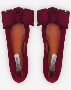 Outlet Ballerina flat with a satin bow Women Ballerinas