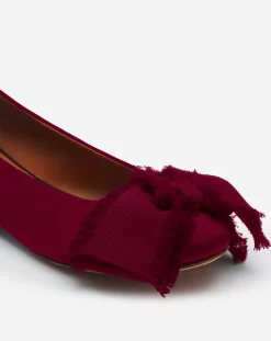 Outlet Ballerina flat with a satin bow Women Ballerinas