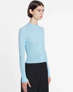 Hot Bodycon cardigan with round neck Women Knitwear