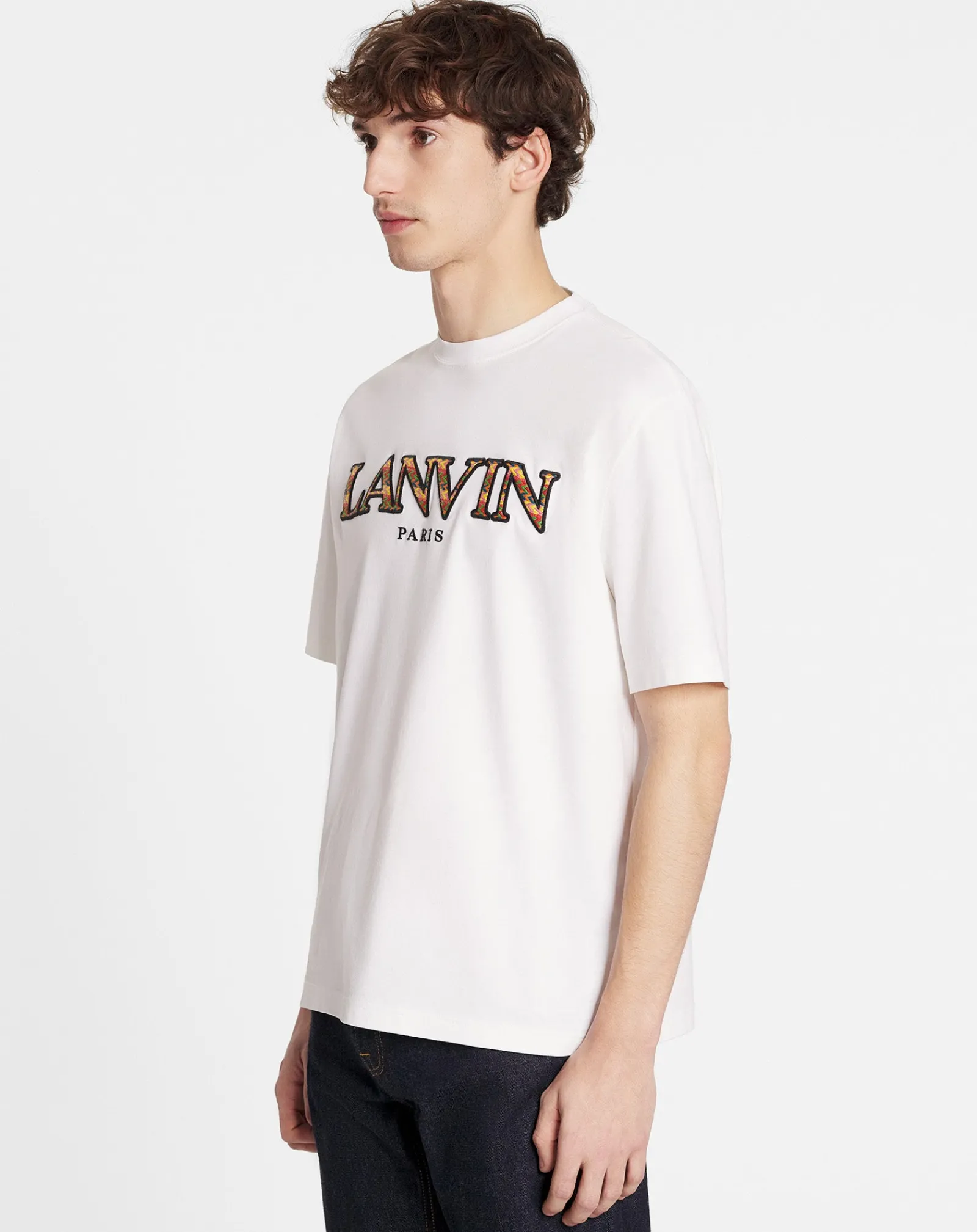 Classic curb embroidered t-shirt T-shirts & Polos