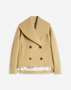 Hot Cocoon pea coat Women Coats & Jackets