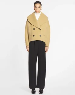 Hot Cocoon pea coat Women Coats & Jackets