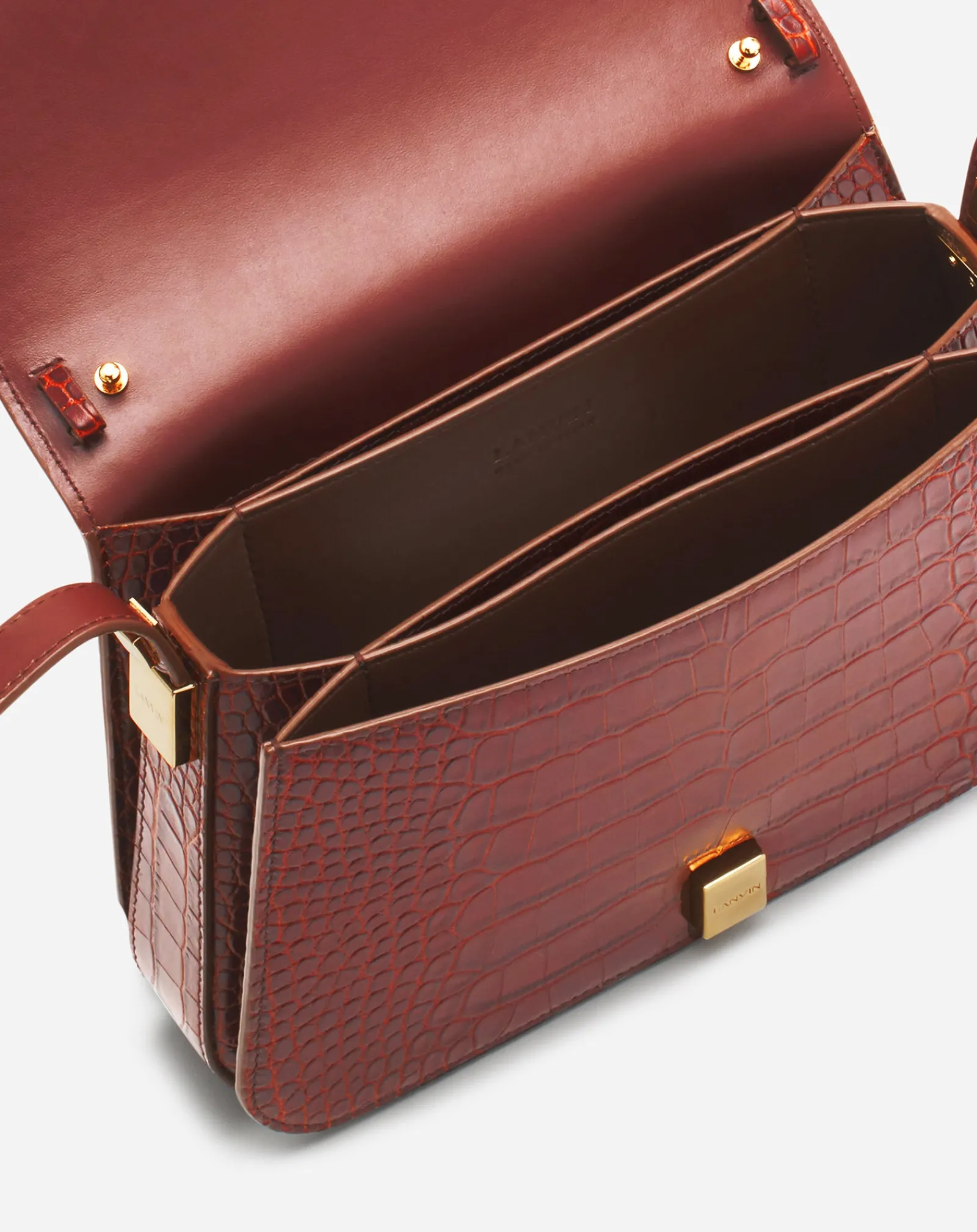 New Concerto arpège bag in crocodile-effect leather Women Crossbody Bags & Shoulder Bags