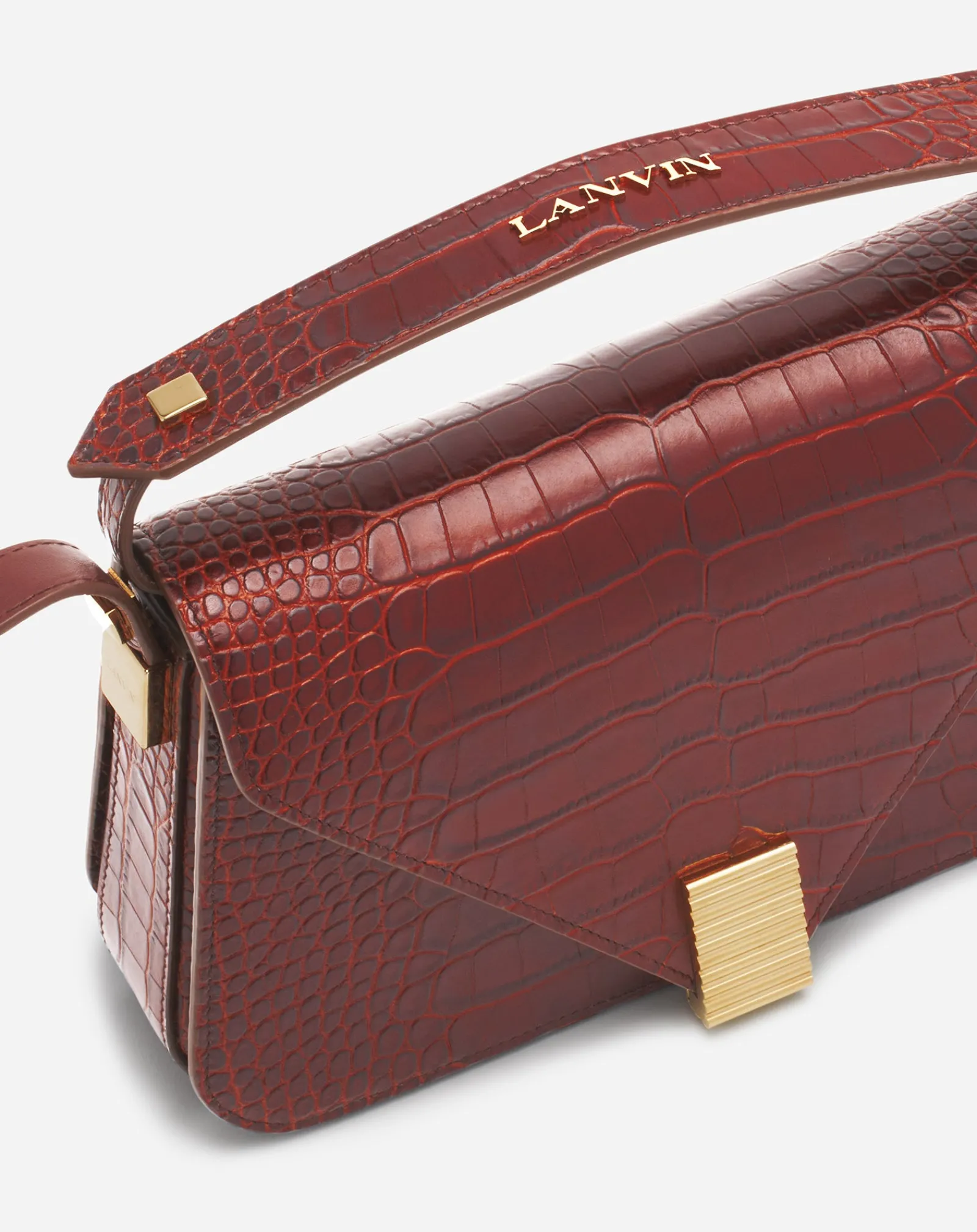 New Concerto arpège bag in crocodile-effect leather Women Crossbody Bags & Shoulder Bags