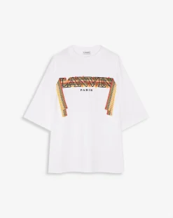 Curb lace oversized t-shirt T-shirts & Polos