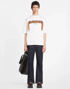 Curb lace oversized t-shirt T-shirts & Polos