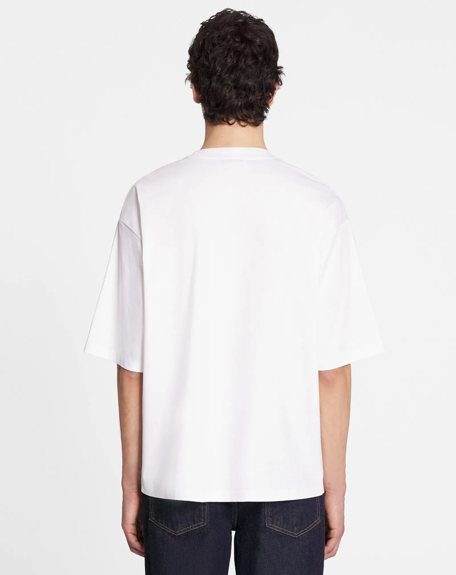Curb lace oversized t-shirt T-shirts & Polos