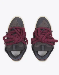 Hot Curb sneakers in leather with snake laces Sneakers