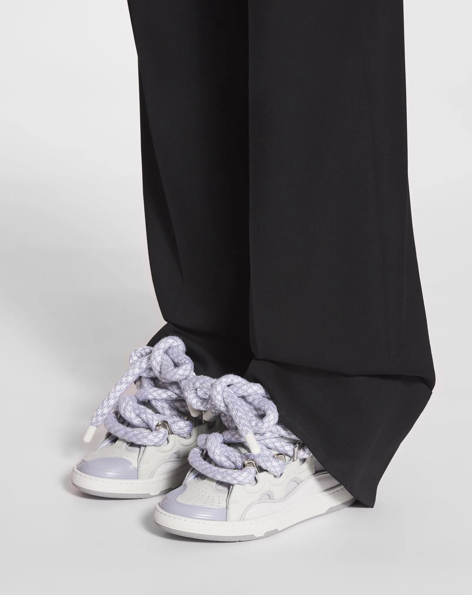 Clearance Curb sneakers in leather with snake laces Women Curb