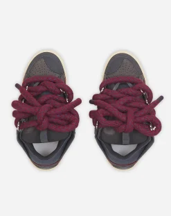Outlet Curb sneakers in leather with snake laces Women Curb