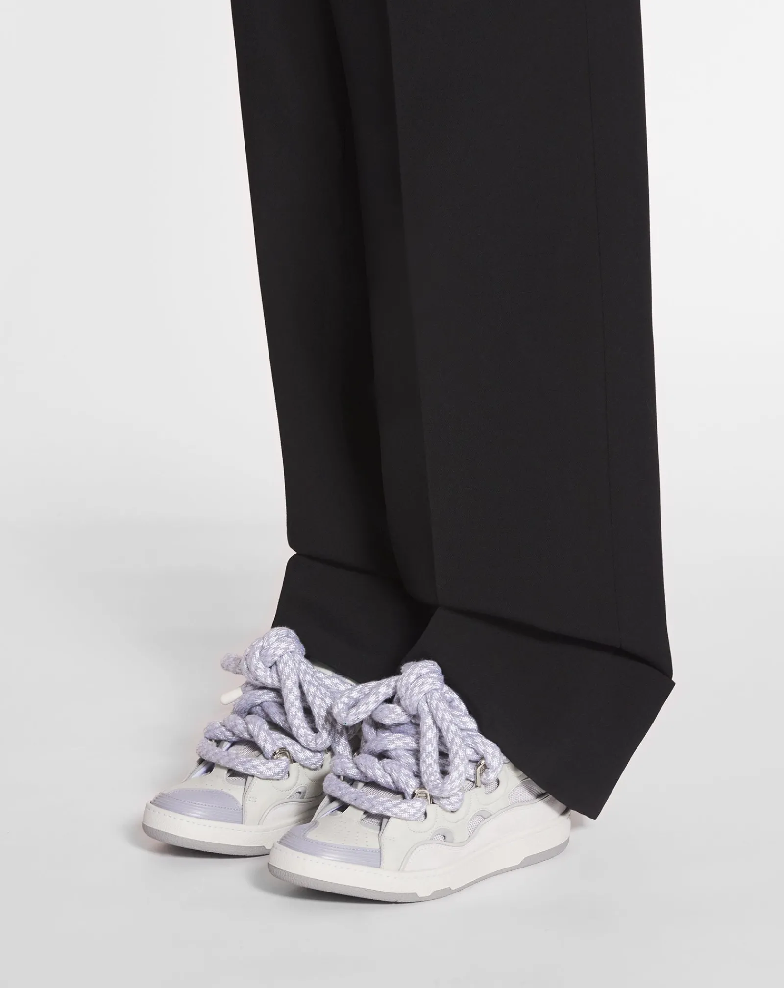 Outlet Curb sneakers in leather with snake laces Sneakers
