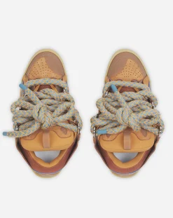 Outlet Curb sneakers in leather with snake laces Sneakers