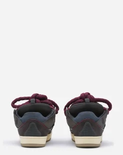 Online Curb sneakers in leather with snake laces Curb