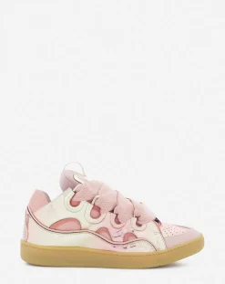 Curb sneakers in metallic leather Curb