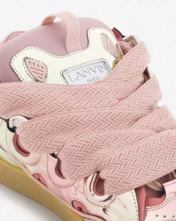 Curb sneakers in metallic leather Curb