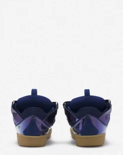 New Curb sneakers in metallic leather Women Sneakers