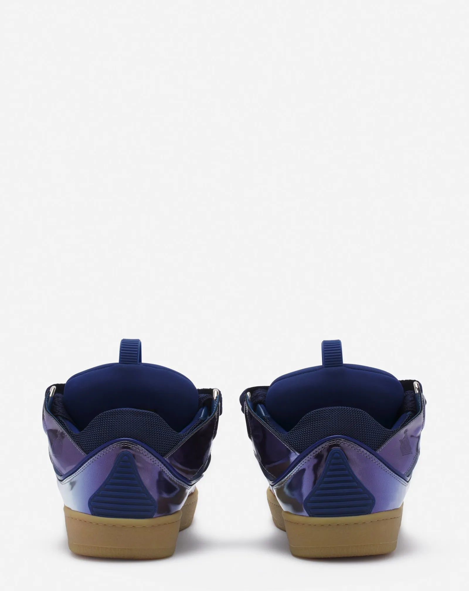 New Curb sneakers in metallic leather Women Curb