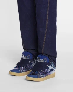 Hot Curb sneakers in metallic leather Sneakers