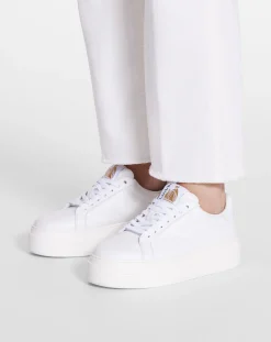 Outlet Ddb0 leather platform sneakers Women Sneakers