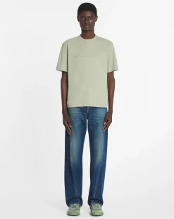 Outlet Debossed t-shirt T-shirts & Polos