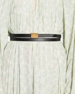 Hot Double concerto leather belt Women Belts