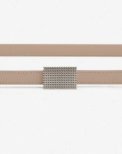 Double concerto leather belt Women Belts