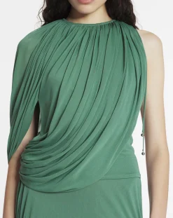 Hot Draped jersey top Women Tops
