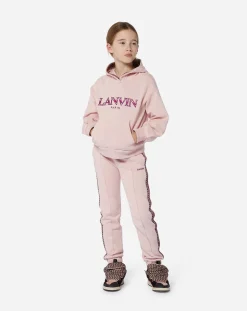 Outlet Embroidered hooded sweatshirt Girls (4-12 Years)