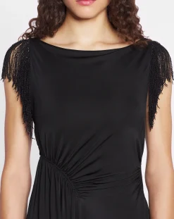 Outlet Embroidered sleeveless dress Women Dresses