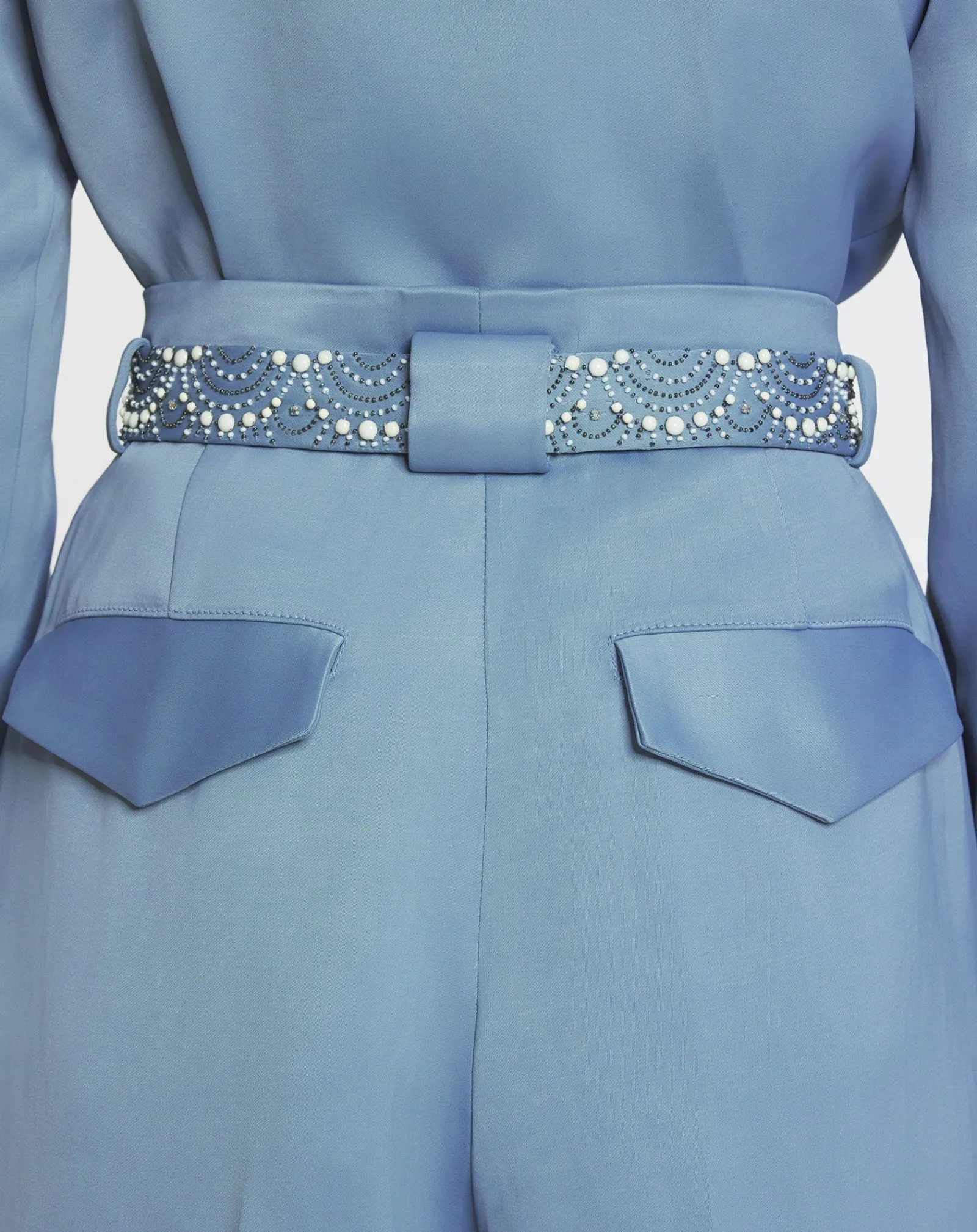 New Embroidered wide-leg pants Women Pants