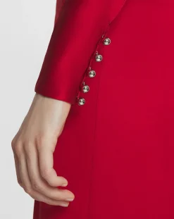 Fitted silk dress Women Dresses