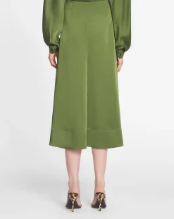 Hot Flared midi skirt Women Skirts & Shorts