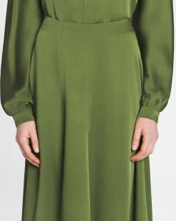 Hot Flared midi skirt Women Skirts & Shorts