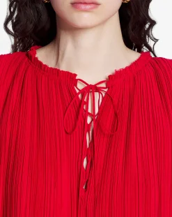 Clearance Flared pleated dress Women Dresses