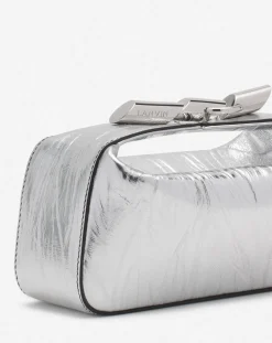 Haute séquence clutch bag in metallic leather Women Crossbody Bags & Shoulder Bags