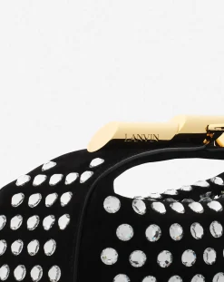 Online Haute séquence leather clutch bag with rhinestones Women Crossbody Bags & Shoulder Bags
