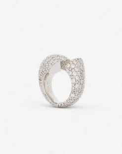 Haute séquence rhinestone ring Women Jewelry