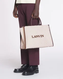 Sale Herringbone motif in&out mm tote bag Tote Bags