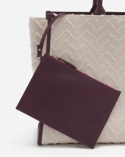 Sale Herringbone motif in&out mm tote bag Tote Bags