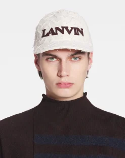 Online Herringbone motif cap Hats